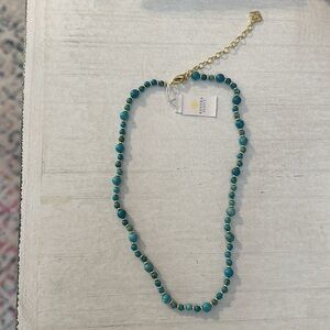 Jovie Beaded Strand Necklace Gold
